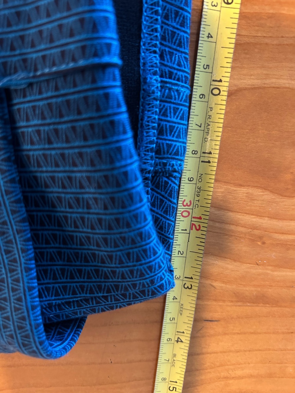 Blue Patterned Women’s Pants / Jumpsuit Bottom